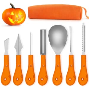 Greatever Halloween 7-Piece Pumpkin Carving Kit for $13 Greatever Halloween 7-Piece Pumpkin Carving Kit for $13