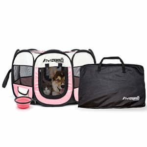 PicassoTiles PET4FUN PN935 35 Portable Pet Puppy Dog Cat Animal Playpen Yard Crates Kennel w/ Premium 600D for $28 PicassoTiles PET4FUN PN935 35 Portable Pet Puppy Dog Cat Animal Playpen Yard Crates Kennel w/ Premium 600D for $28