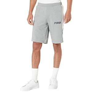 PUMA Men's Modern Sports 10" Shorts, Medium Gray Heather, S for $35