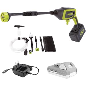 Sun Joe iON+ 24V 350-PSI Cordless Power Cleaner Bundle for $61 Sun Joe iON+ 24V 350-PSI Cordless Power Cleaner Bundle for $61