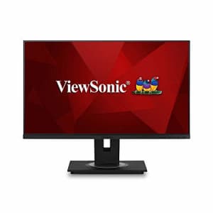 ViewSonic VG2455-2K 24 Inch IPS 1440p Monitor with USB 3.1 Type C HDMI DisplayPort and 40 Degree for $320