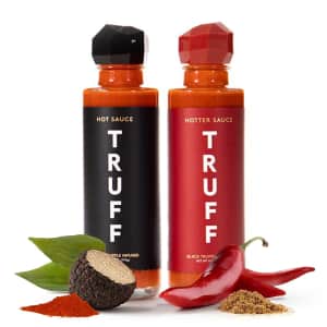 Truff Original and Hotter Black Truffle Hot Sauce 2-Pack for $15