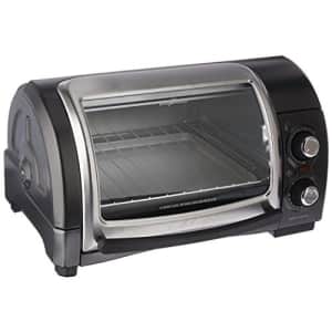 Hamilton Beach (31334) Toaster Oven, Pizza Maker, Electric, Gray, one size, Grey for $50