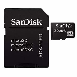 SanDisk SDSDQM032GB35A 32 GB MicroSD High Capacity (microSDHC) - 1 Card for $11