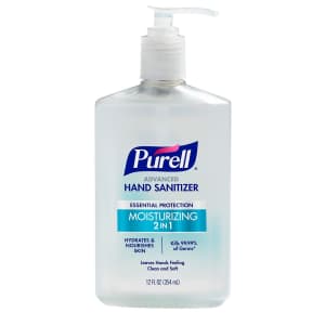 Purell 2-in-1 Moisturizing Advanced Hand Sanitizer Gel 12-oz. Pump Bottle for $6 Purell 2-in-1 Moisturizing Advanced Hand Sanitizer Gel 12-oz. Pump Bottle for $6