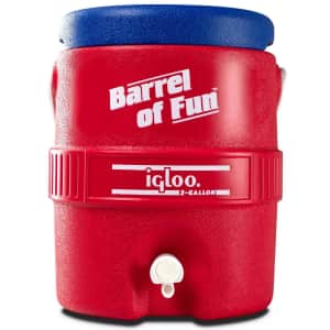 Igloo Barrel of Fun Retro Portable 2-Gallon Beverage Server for $27 Igloo Barrel of Fun Retro Portable 2-Gallon Beverage Server for $27