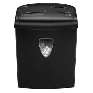 Fellowes Essentials Powershred H-8C 8-Sheet Cross-Cut Personal Shredder for $45 Fellowes Essentials Powershred H-8C 8-Sheet Cross-Cut Personal Shredder for $45