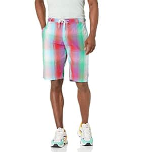 LRG Men's Choppa Cargo Denim Jean Shorts, Multi, 28 for $13