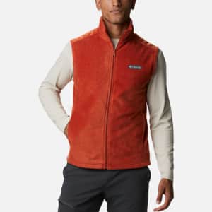 Columbia Men's Steens Mountain Fleece Vest for $20 Columbia Men's Steens Mountain Fleece Vest for $20