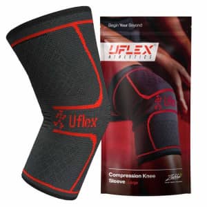 UFlex Athletics Knee Compression Sleeve for $10