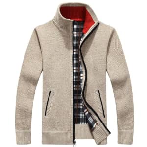 Men's Sweater Jacket for $19