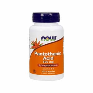 Now Foods NOW Pantothenic Acid 500mg, 100 Capsules (Pack of 2) for $12 Now Foods NOW Pantothenic Acid 500mg, 100 Capsules (Pack of 2) for $12