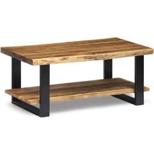 Alaterre Furniture Alpine Natural Wood Coffee Table for $245
