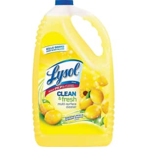 Lysol Clean & Fresh 144-oz. Multi-Surface Cleaner for $10