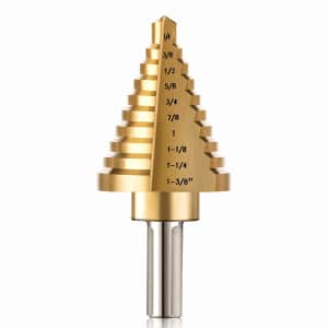 Zelcan Co-Z Titanium-Coated Step Drill Bit for $10