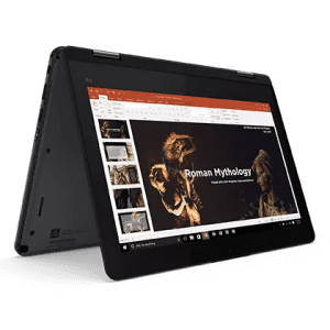 Lenovo ThinkPad 11e Yoga Gen 6 Amber Lake Y m3 11.6" Touch 2-in-1 Laptop w/ 8GB RAM for $339