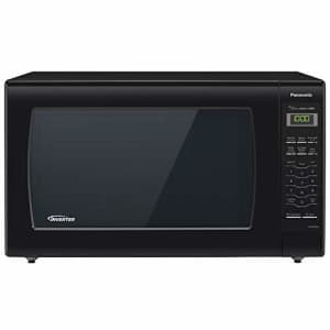 Panasonic Microwave Oven NN-SN936B Black Countertop with Inverter Technology and Genius Sensor, 2.2 for $270