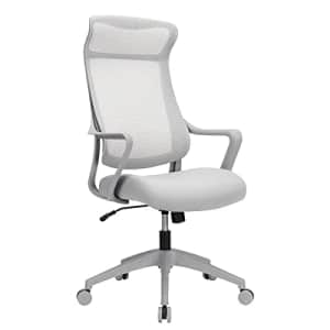 Realspace Lenzer Mesh High-Back Task Chair, Gray for $265