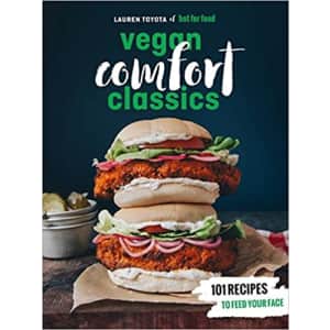 Vegan Comfort Classics Paperback Recipe Book for $11