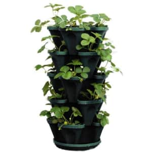 Mr. Stacky 5-Tier Stackable Planter for $37 Mr. Stacky 5-Tier Stackable Planter for $37