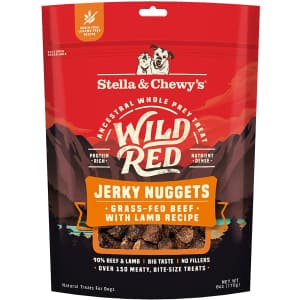 Stella & Chewy's Wild Red Jerky Dog Treats for $8