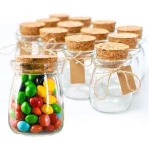 Otis Classic Small Glass Jars 12-Pack for $15