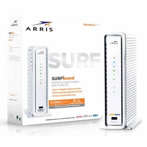 ARRIS SURFboard SBG6900AC Docsis 3.0 16x4 Cable Modem/ Wi-Fi AC1900 Router - Retail Packaging - for $275