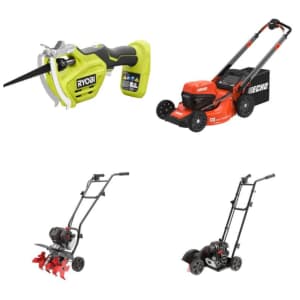 Outdoor Power Equipment at Home Depot: Up to 35% off