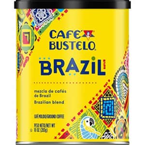 Cafe Bustelo Caf Bustelo Brazil Dark Roast Ground Coffee, 10 Ounces (Pack of 8) for $72