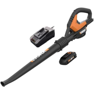 Worx 20V Cordless Leaf Blower w/ Battery & Charger for $100