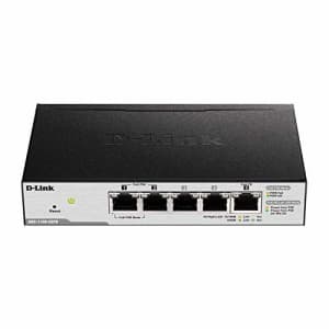 D-Link PoE Switch, 5 Port Smart Managed Gigabit Ethernet Extender Internet Network Layer 2 Power for $76 D-Link PoE Switch, 5 Port Smart Managed Gigabit Ethernet Extender Internet Network Layer 2 Power for $76