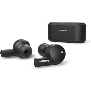 Philips Audio Active Noise Canceling Wireless Earbuds for $57
