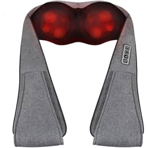 Arrealer 3D Shiatsu Heated Neck Massager for $16 Arrealer 3D Shiatsu Heated Neck Massager for $16