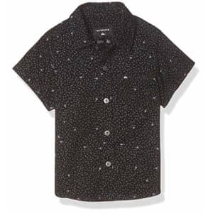 Quiksilver Boys' Woven Top, Tarmac Spilled Rice, 7X for $32