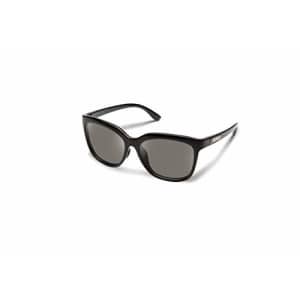 Suncloud Sunnyside Polarized Sunglasses, Black/Polarized Gray for $53