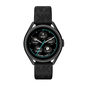 Michael Kors Women's MKGO Gen 5E 43mm Touchscreen Smartwatch with Fitness Tracker, Heart Rate, for $220