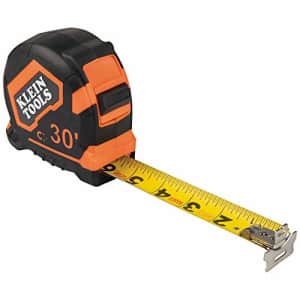 Klein Tools 9230 Tape Measure, 30-Foot Double-Hook Double-Sided Measuring Tape, Magnetic with for $41 Klein Tools 9230 Tape Measure, 30-Foot Double-Hook Double-Sided Measuring Tape, Magnetic with for $41
