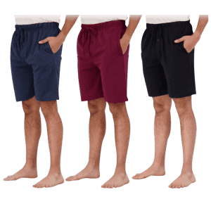 Men's Cotton Shorts w/ Pockets 3-Pack for $29