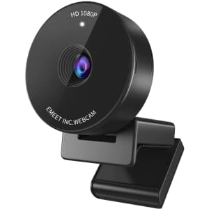 eMeet 1080p Webcam for $18 via Prime