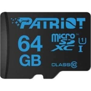 Patriot Memory Instamobile 64 GB microSDXC for $15