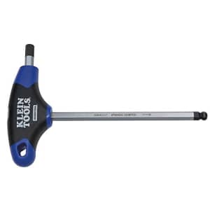 Klein Tools JTH6M25BE 2.5 mm Ball End Hex Key with Journeyman T-Handle, 6-Inch for $6