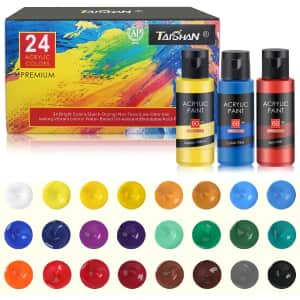 Taishan 2-oz. Acrylic Paint 24-Pack for $13 Taishan 2-oz. Acrylic Paint 24-Pack for $13