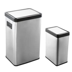 Better Homes and Gardens 13.7- and 3.2-Gallon Motion Sensor Garbage Can Set for $50