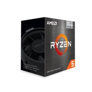 AMD Ryzen 5 5600G 6-Core 12-Thread Desktop Processor with Radeon Graphics for $177