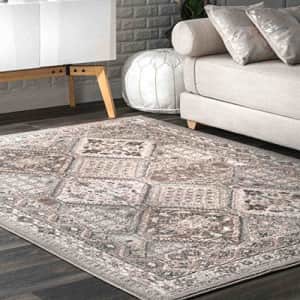nuLOOM Becca Vintage Tile Area Rug, 6' 7" x 9', Grey for $27 nuLOOM Becca Vintage Tile Area Rug, 6' 7" x 9', Grey for $27