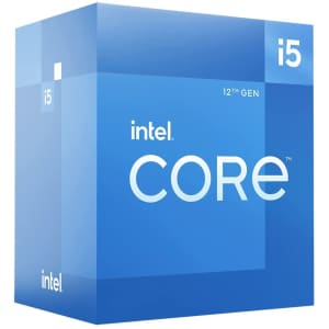 Intel Core i5-12400F 2.5GHz 6-Core Processor (12th-Gen) for $155