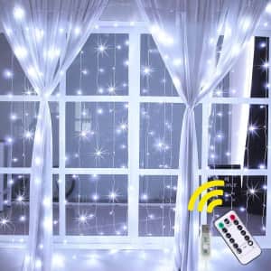 Ollny Window Curtain String Lights for $15 Ollny Window Curtain String Lights for $15