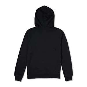 Volcom Boys' Blaquedout Pullover Hooded Fleece Sweatshirt, Black, 5 for $23
