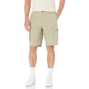 Dockers Men's Perfect Cargo Classic Fit Shorts, (New) Sand Dune Khaki, 32 for $30