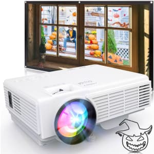 DRP Mini LED Projector with 100" Screen for $56 DRP Mini LED Projector with 100" Screen for $56